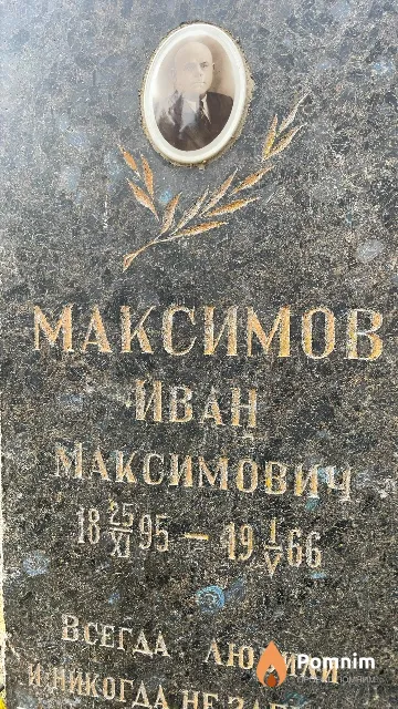 Максимов Иван Максимович