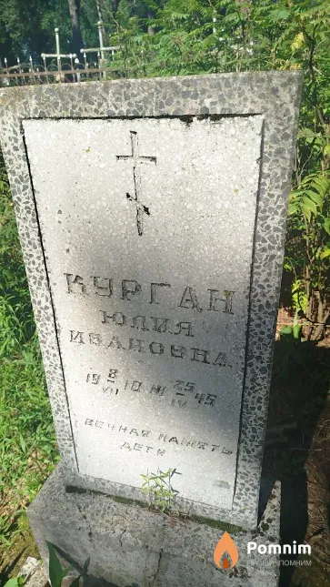 Курган Юлия Ивановна
