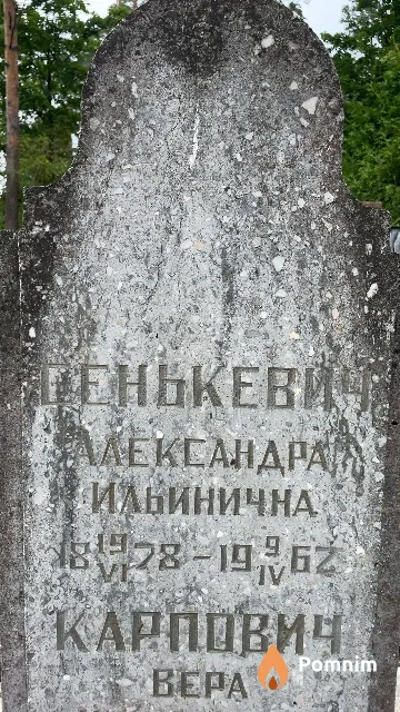 Сенькевич Александра Ильинична