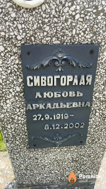 Сивогорлая Любовь Аркадьевна