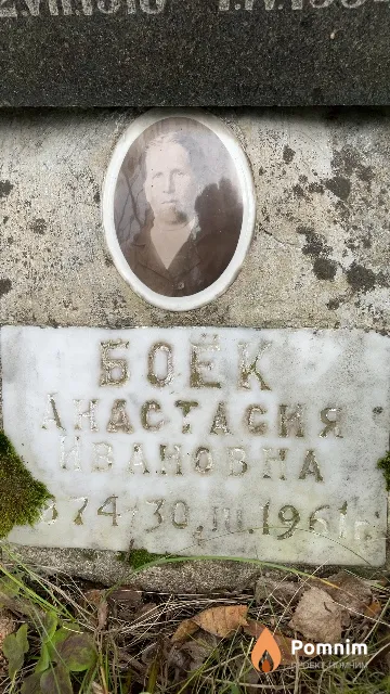 Боёк Анастасия Ивановна