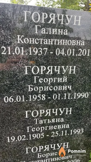 Горячун Георгий Борисович