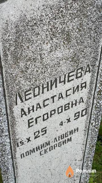 Леоничева Анастасия Егоровна