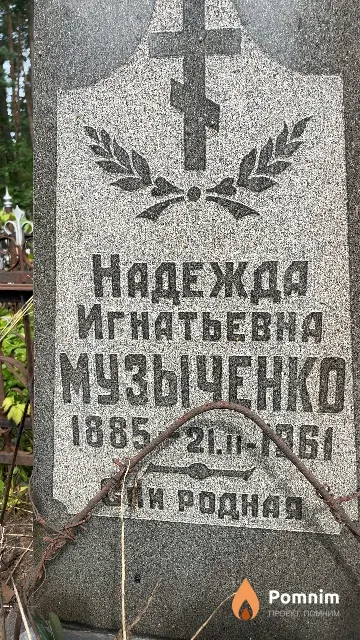 Музыченко Надежда Игнатьевна