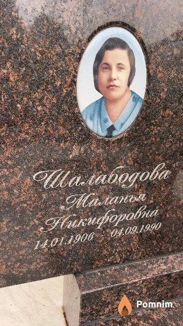 Шалабодова Маланья Никифоровна