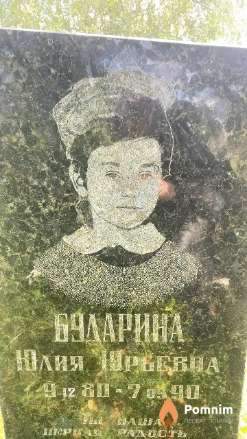 Бударина Юлия Юрьевна