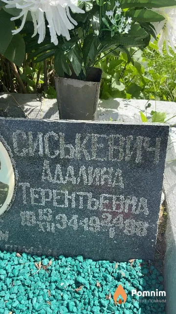 Сиськевич Адалина Терентьевна