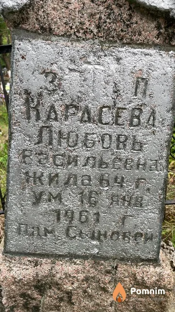 Карасева Любовь Васильевна