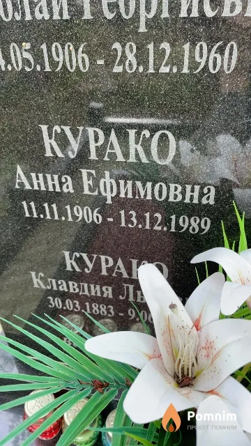 Курако Анна Ефимовна