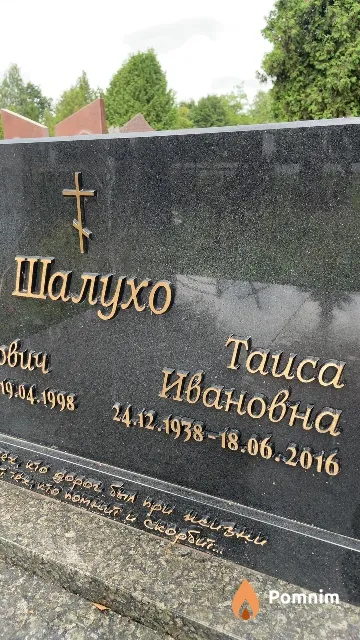Шалухо Таиса Ивановна