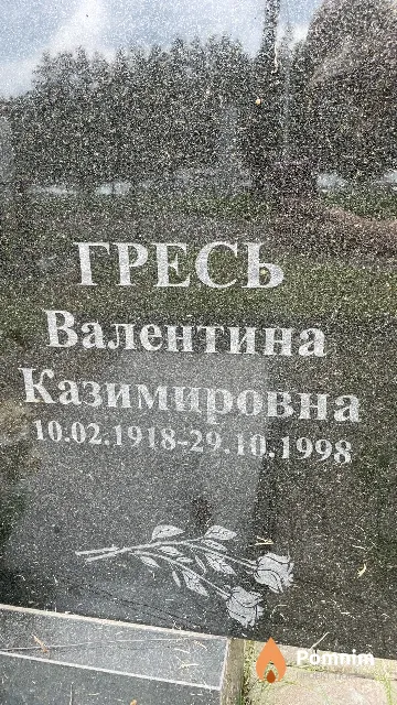 Гресь Валентина Казимировна