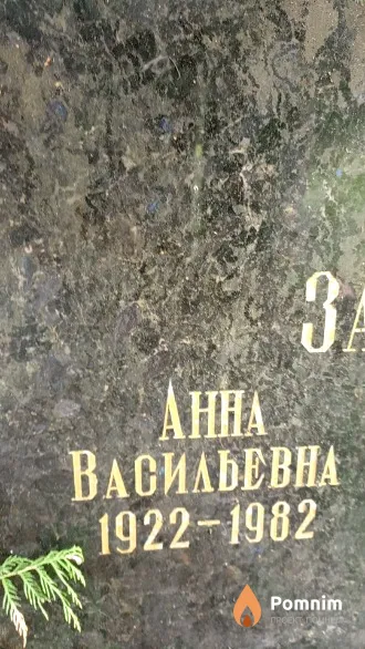 Замбина Анна Васильевна