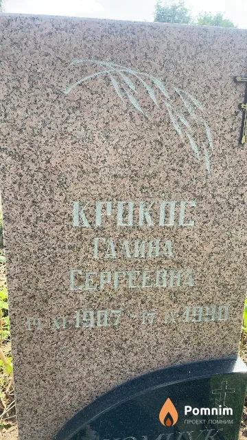 Крокос Галина Сергеевна