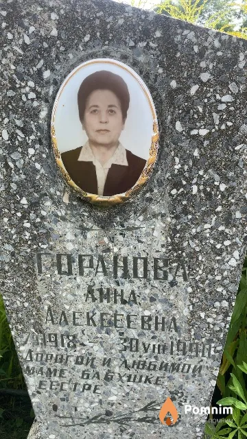 Горанова Aнна Aлексеевевна