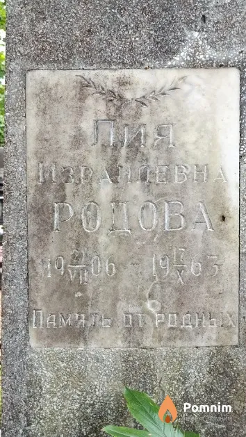 Родова Лия Израилевна