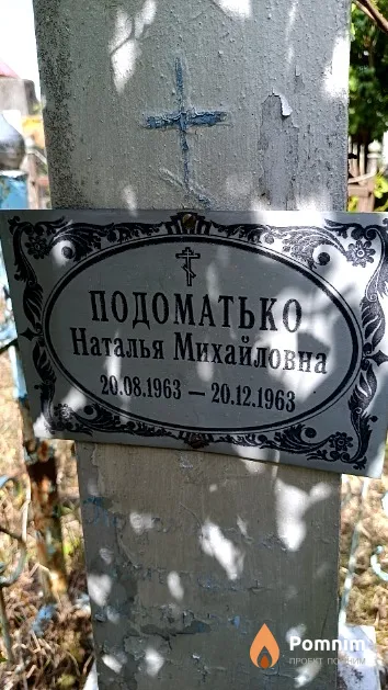 Подоматько Наталья Михайловна