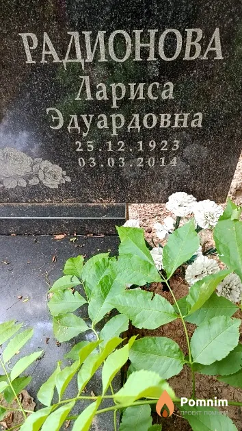 Радионова Лариса Эдуардовна