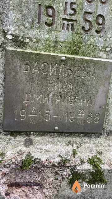 Васильева Нина Дмитриевна