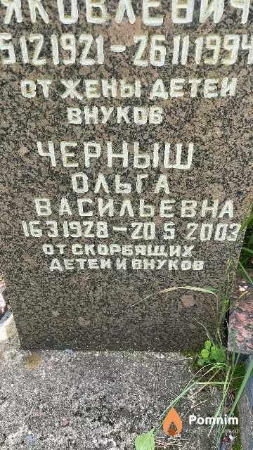 Черныш Ольга Васильевна
