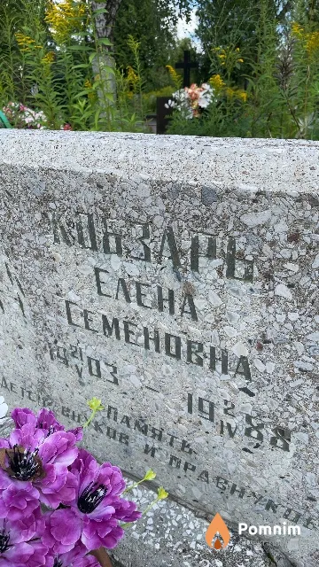 Кобзарь Елена Семёновна
