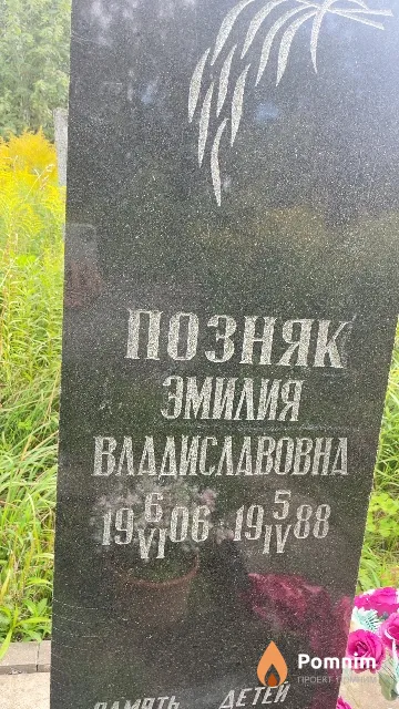 Позняк Эмилия Владиславовна