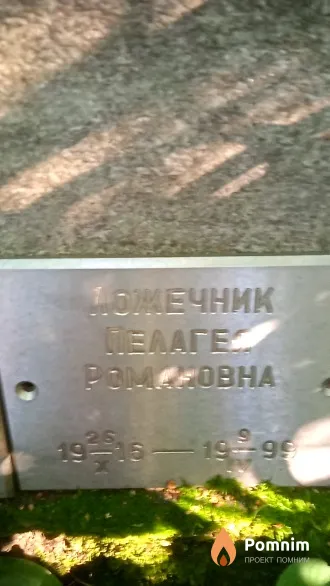 Ложечник Пелагея Романовна
