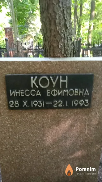 Коун Инесса Ефимовна