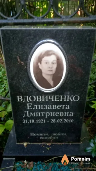 Вдовиченко Елизавета Дмитриевна