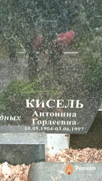 Кисель Антонина Гордеевна