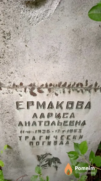 Ермакова Лариса Анатольевна