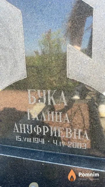 Бука Галина Ануфриевна