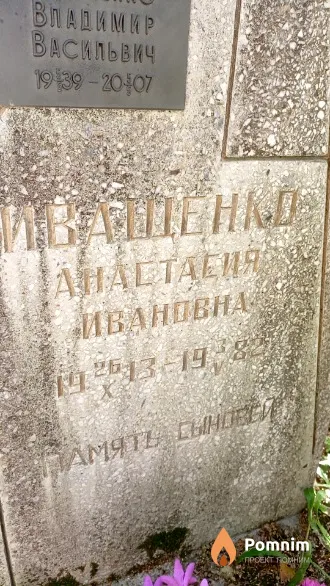 Иваще Анастасия Ивановна