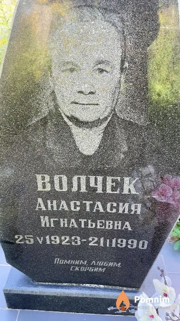 Волчек Анастасия Игнатьевна