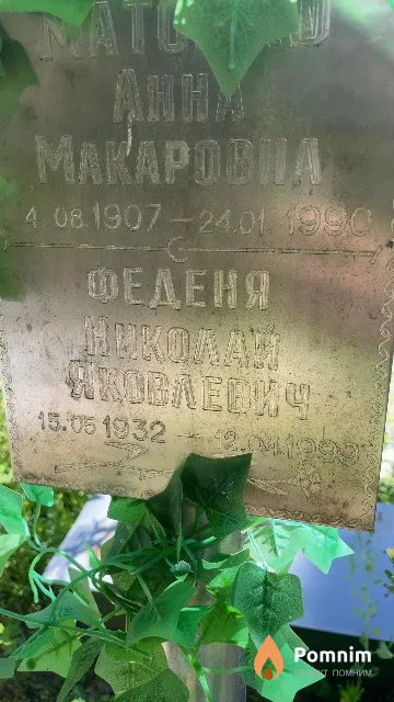 Феденя Николай Яковлевич