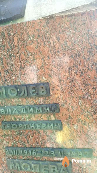 Молев Владимир Георгиевич