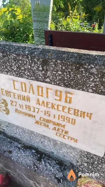 Сологуб Евгений Алексеевич