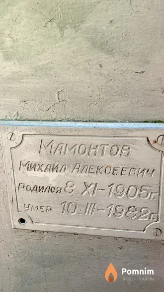 Мамонтов Михаил Алексеевич