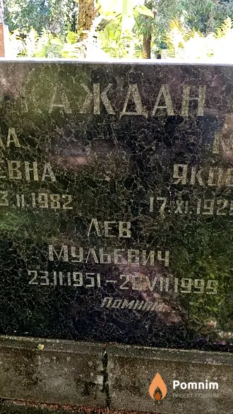 Каждан Лев Мульевич