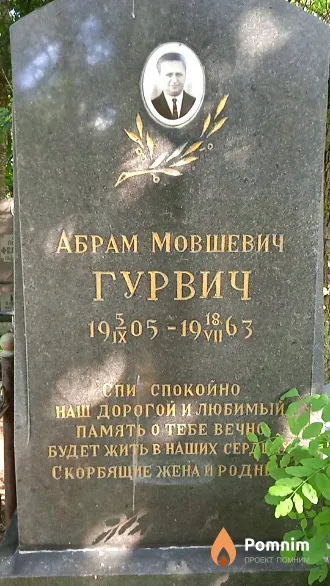 Гурвич Абрам Мовшевич