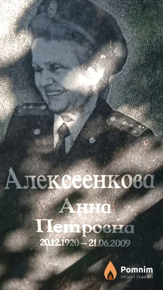 Алексеенкова Анна Петровна