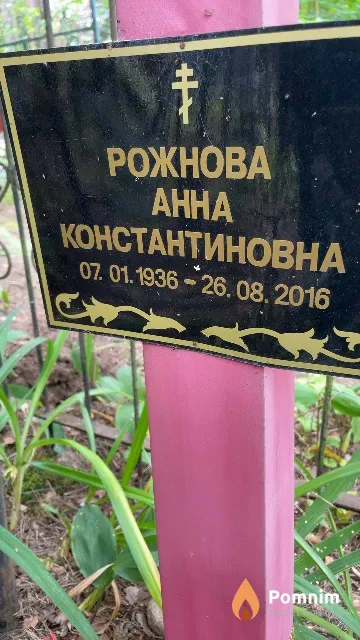 Рожнова Анна Константиновна