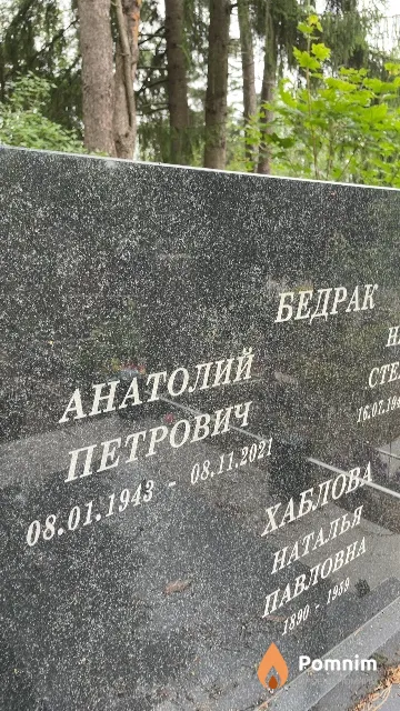 Бедрак Анатолий Петрович
