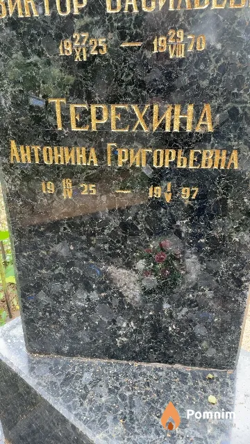 Терехина Антонина Григорьевна