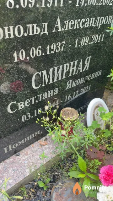 Смирная Светлана Яковлевна