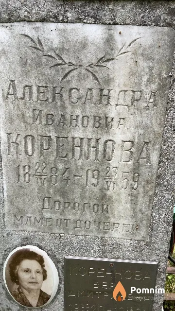 Кореннова Александра Ивановна