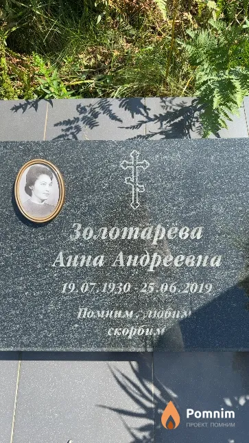 Золотарёва Анна Андреевна