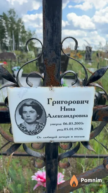 Григорович Нина Александровна