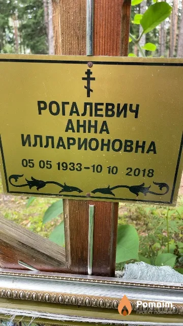 Рогалевич Анна Илларионовна