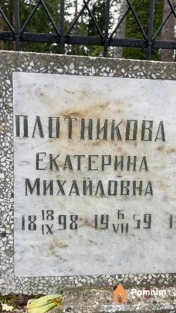 Плотникова Екатерина Михайловна