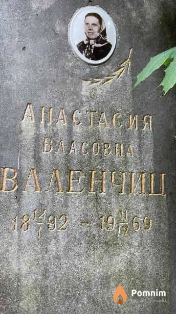 Валенчиц Анастасия Власовна